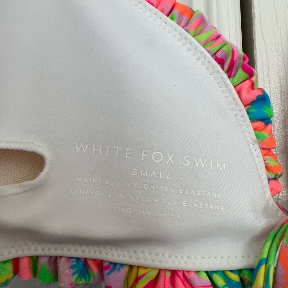 White Fox Boutique Keep Glowing Bikini Top - Picture 6 of 6
